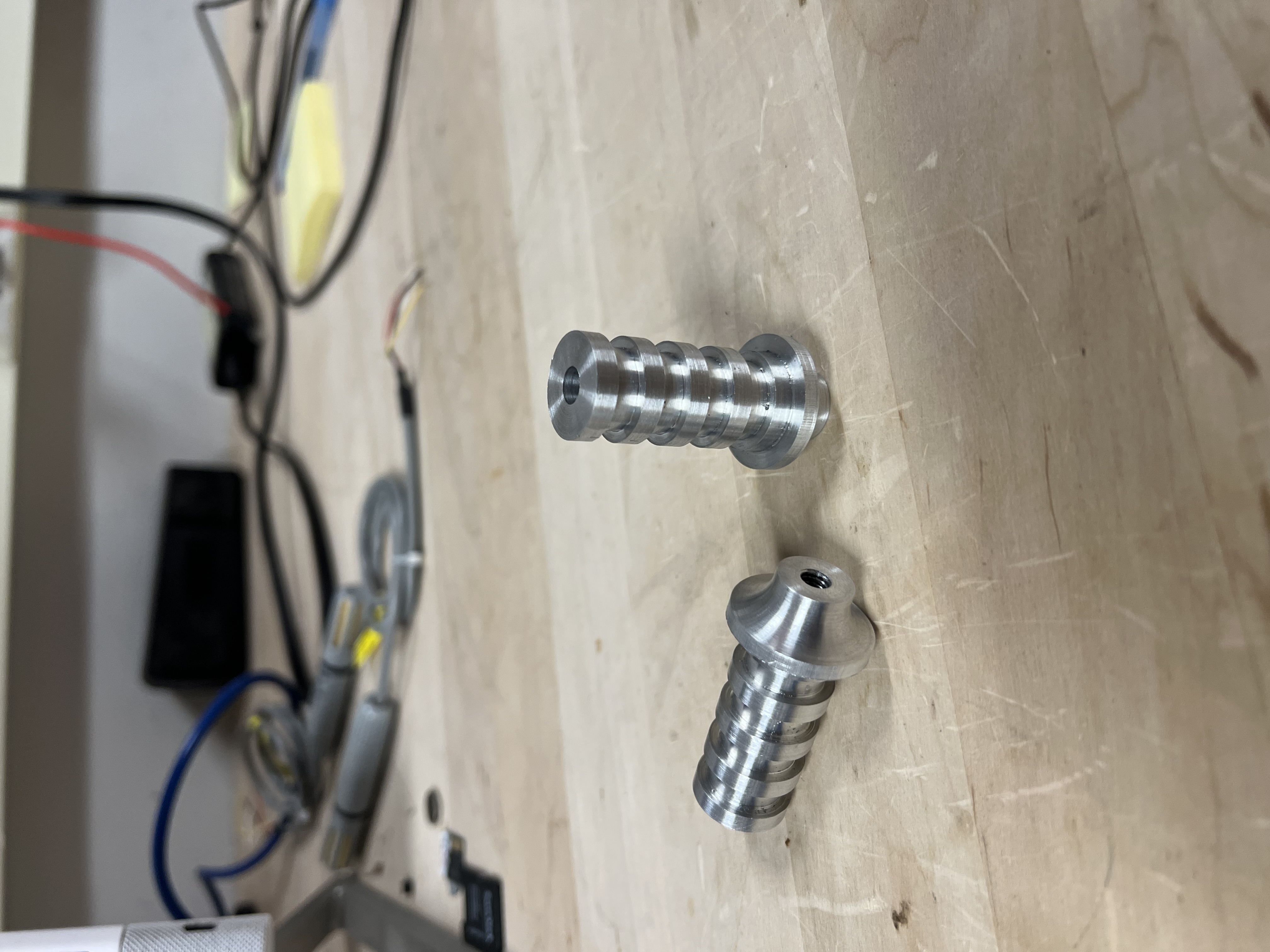 Finished differential end caps